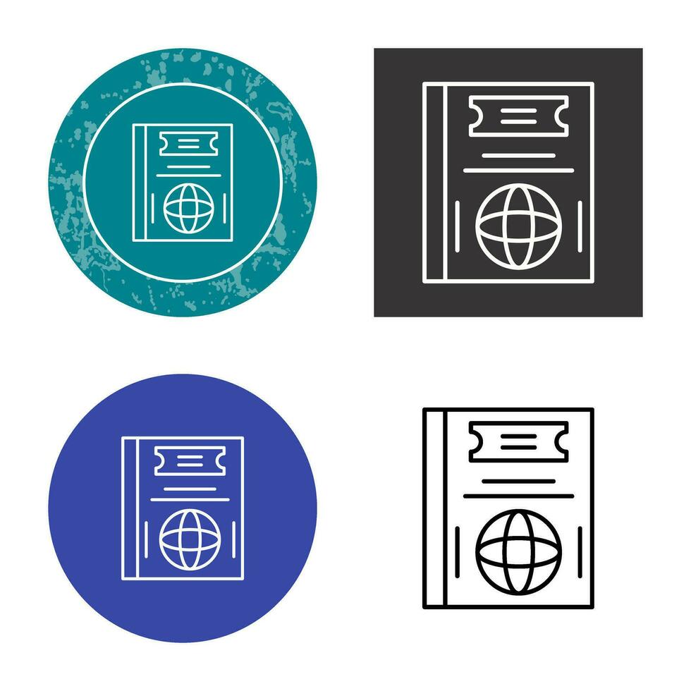 Passport Vector Icon