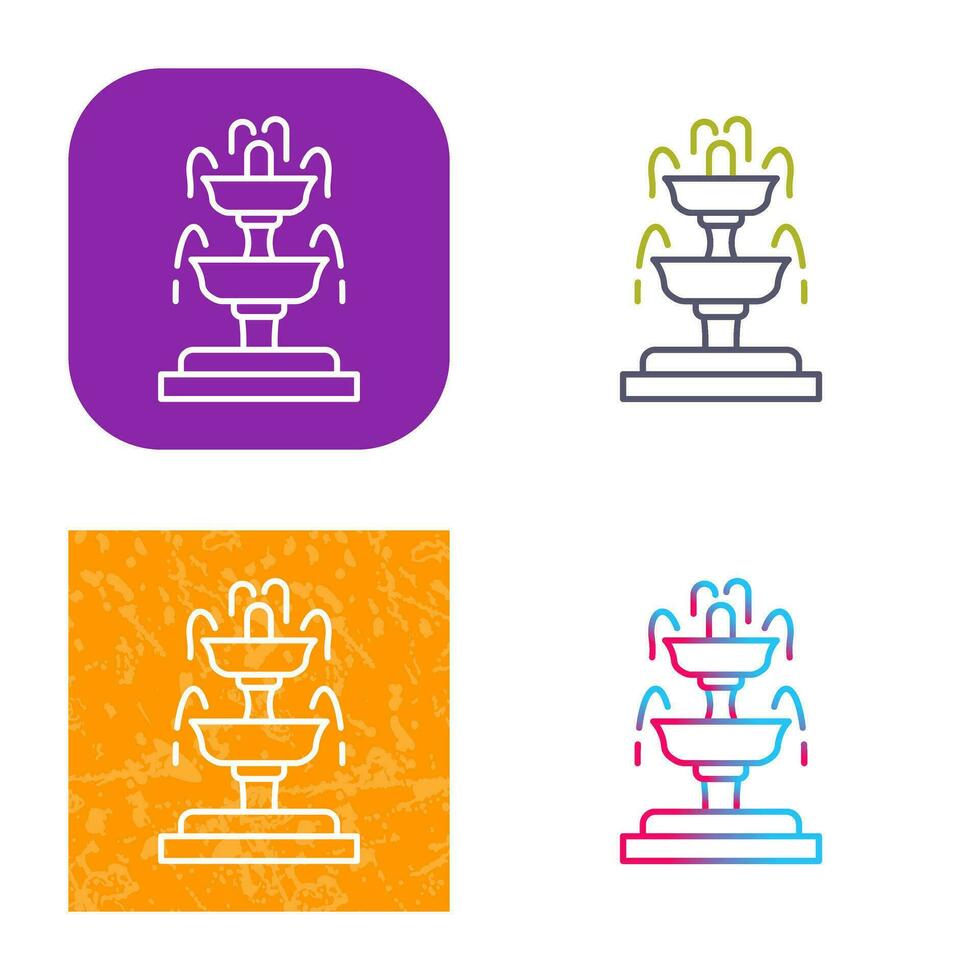 Fountain Vector Icon