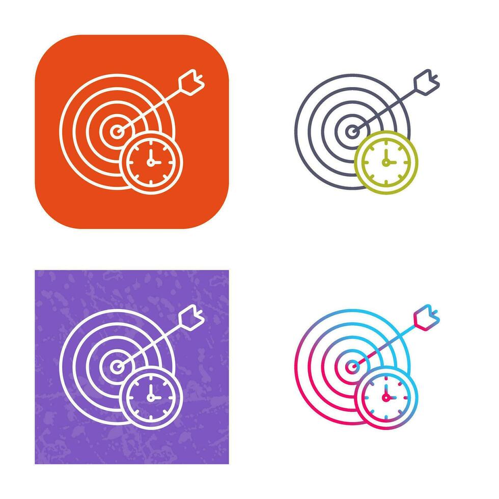 In Time Vector Icon