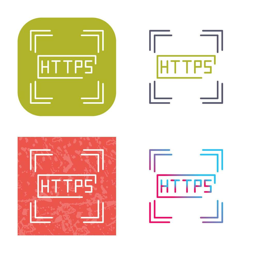 icono de vector de https