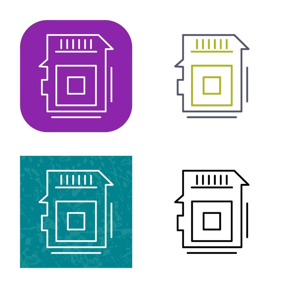 Sd Card Vector Icon