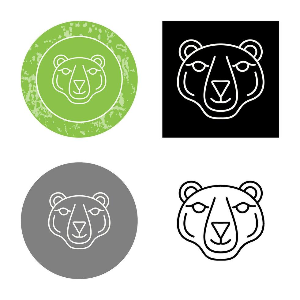 Polar Bear Vector Icon