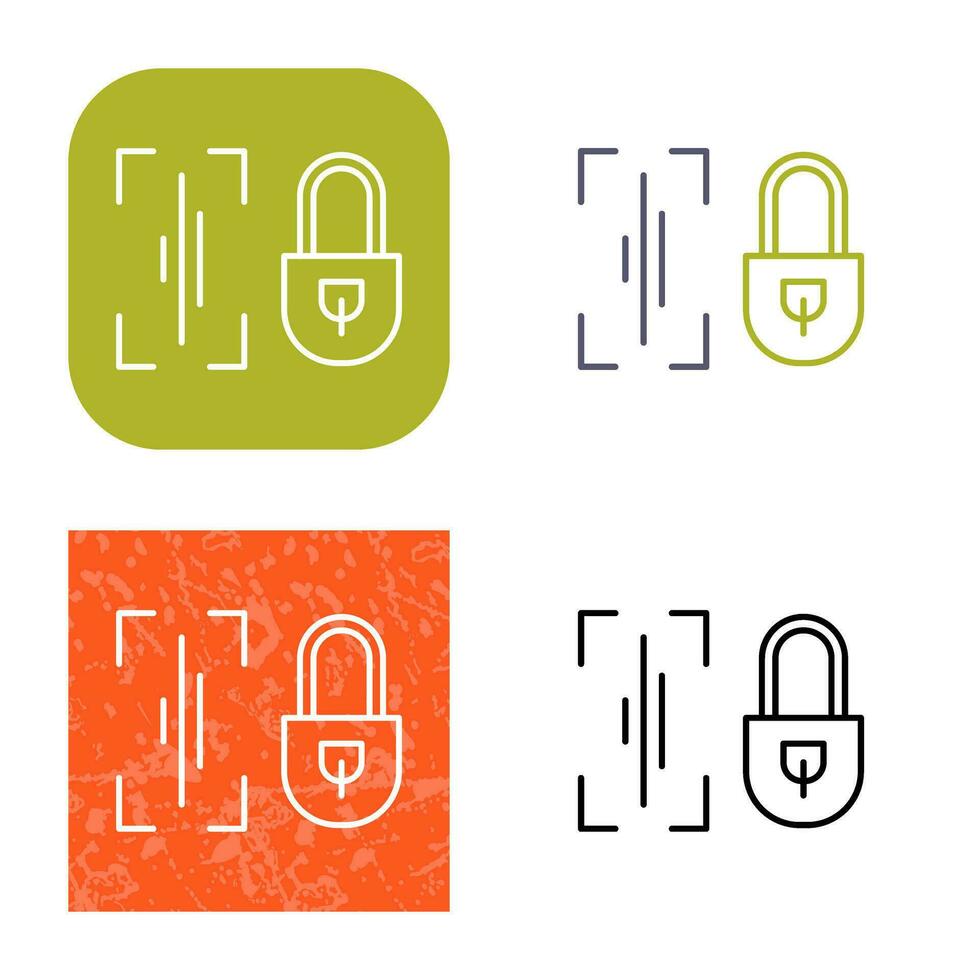 Voice Lock Vector Icon