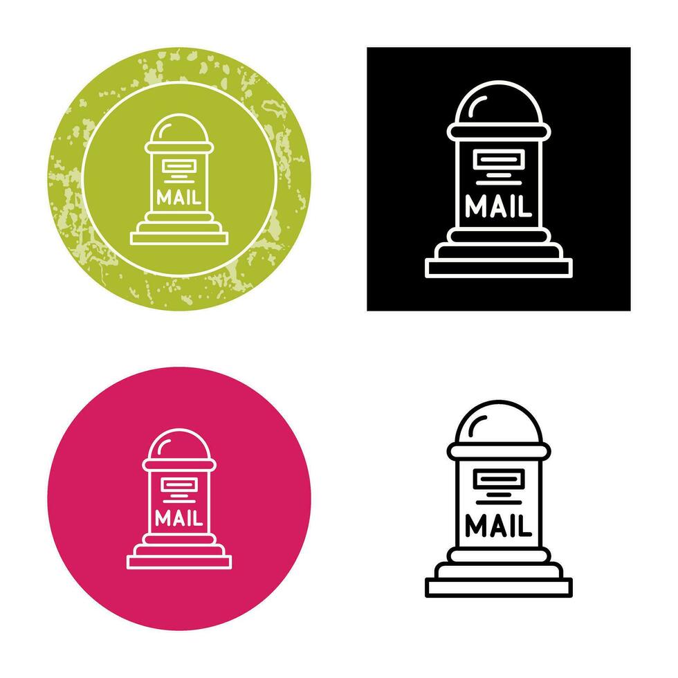 Mail Box Vector Icon