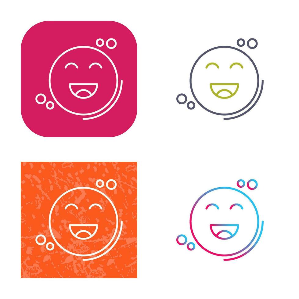 Happiness Vector Icon