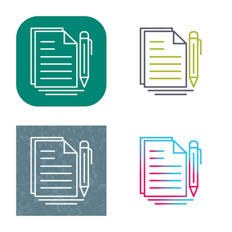 Document Vector Icon