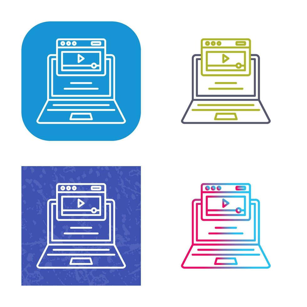 Webinar Vector Icon