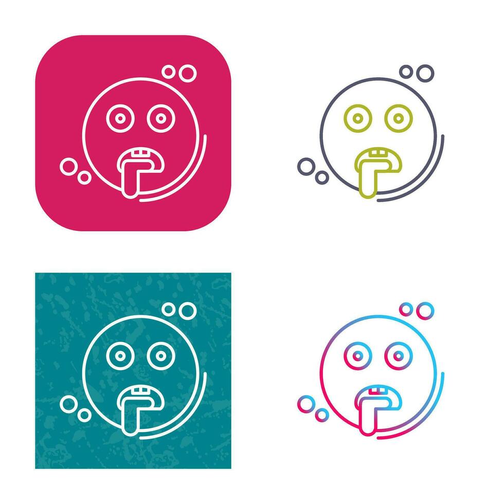 Drooling Vector Icon