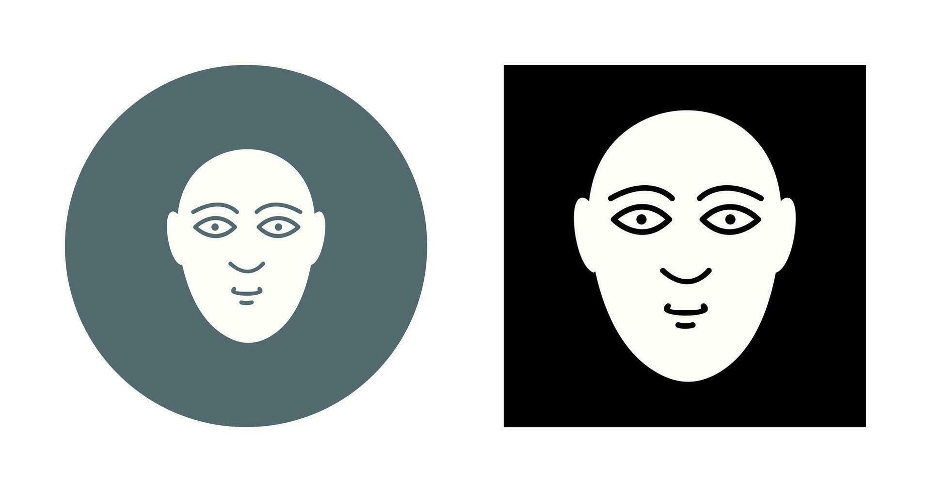 Human Face Vector Icon
