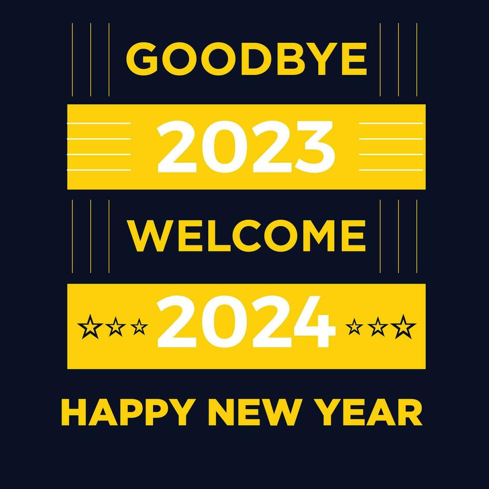 New Year Tshirt Design vector