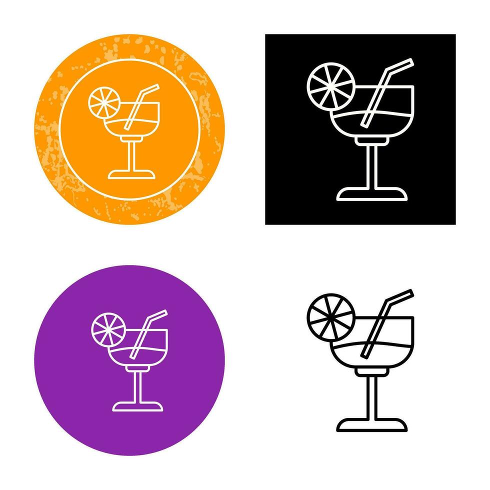 Cocktail Vector Icon