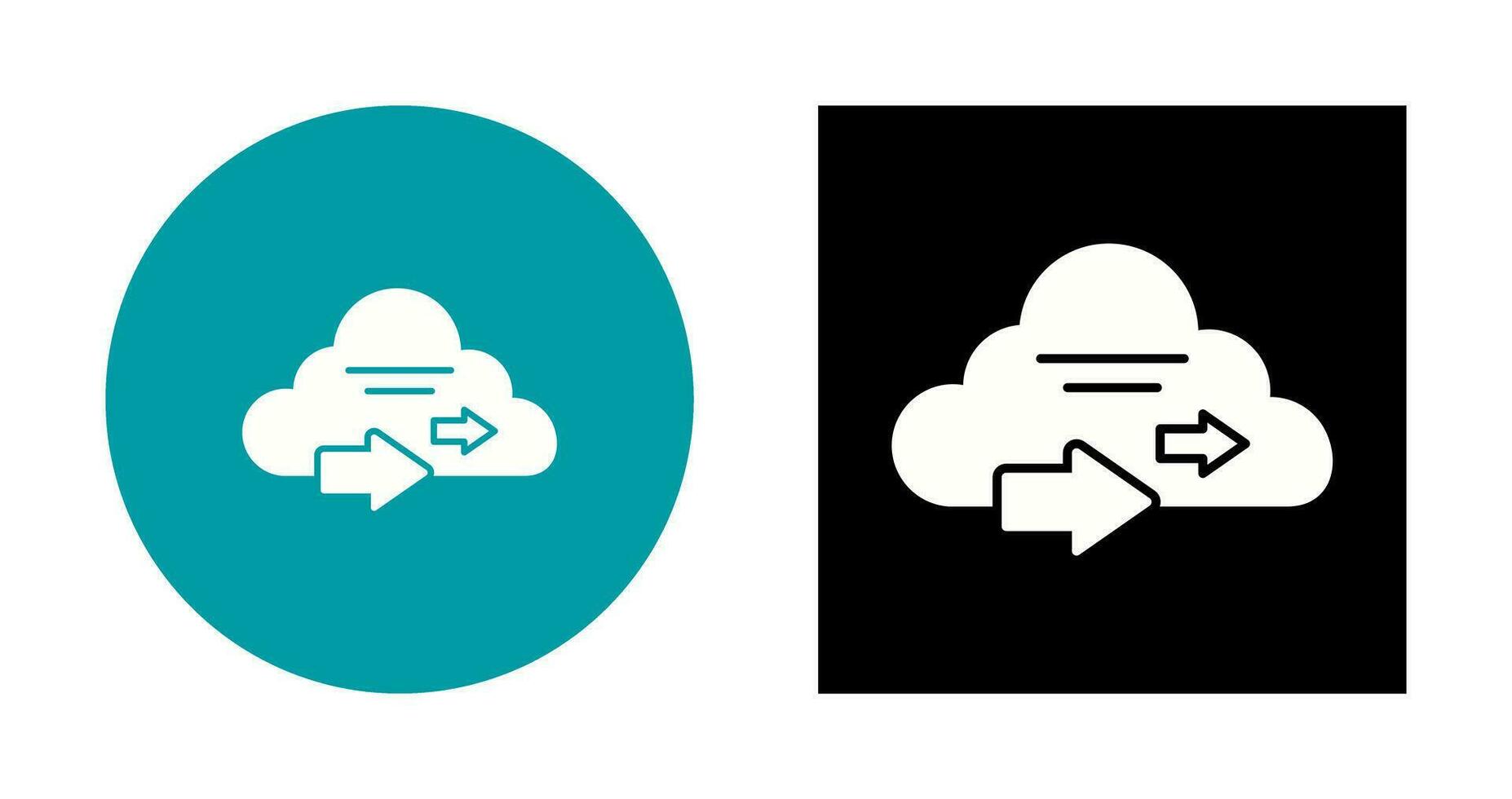 Cloud Computing Vector Icon