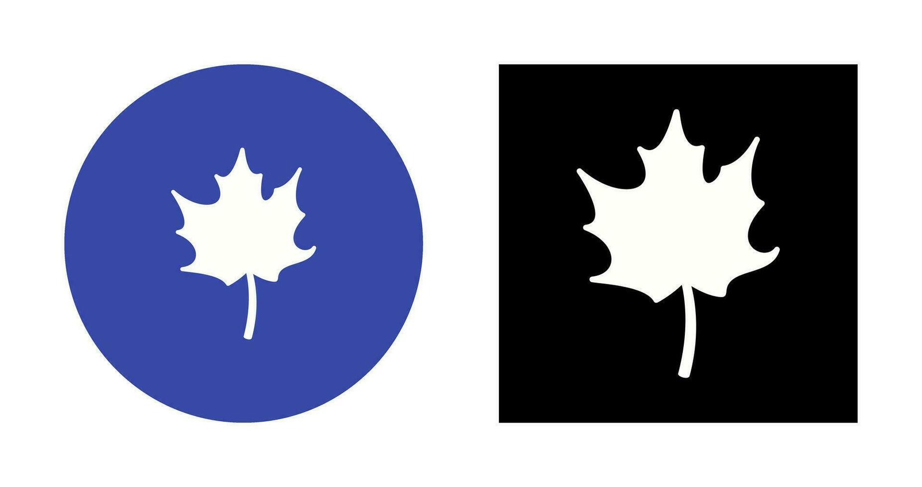 Autumn Leaf Vector Icon