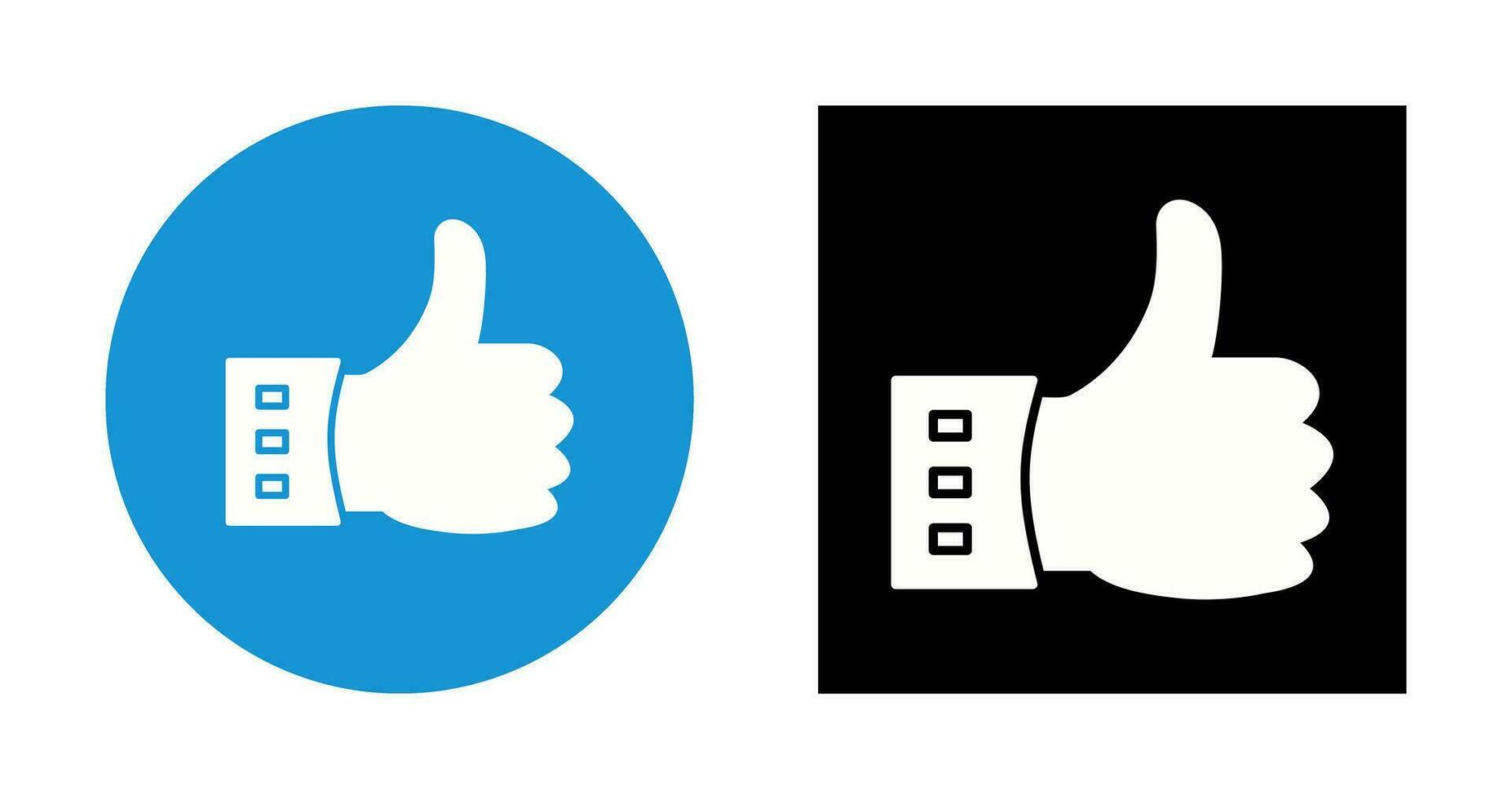 Unique Like Vector Icon