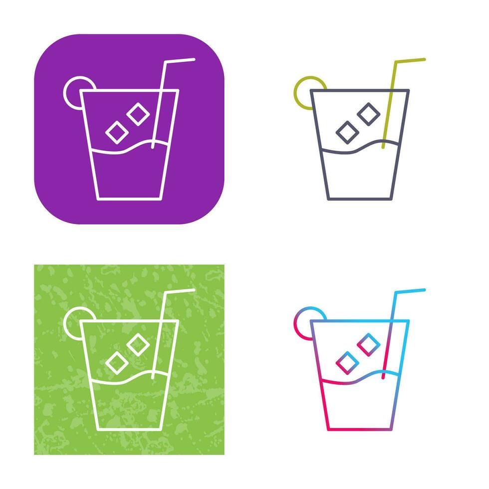 Unique Whiskey Sour Vector Icon