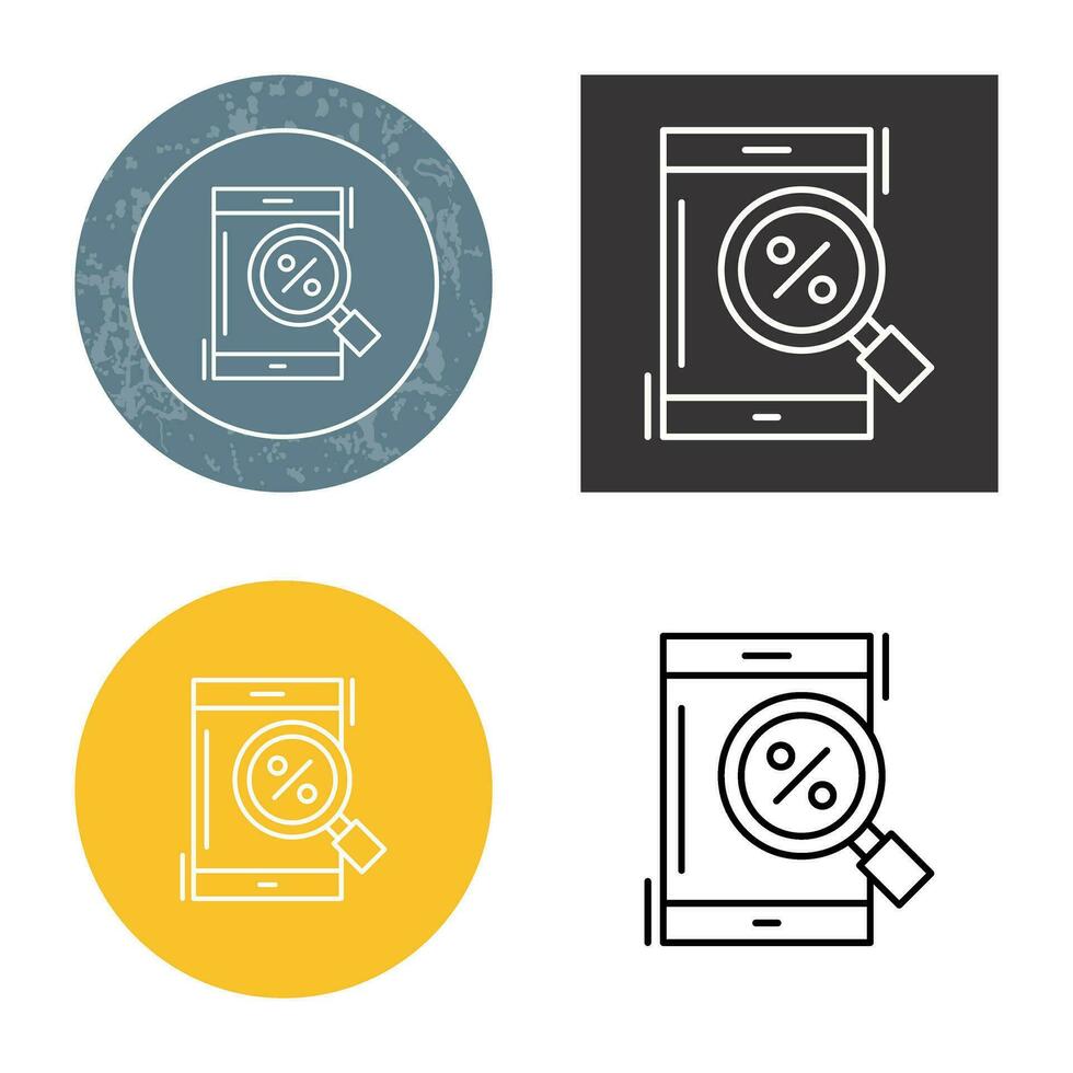 Magnifying Glass Vector Icon