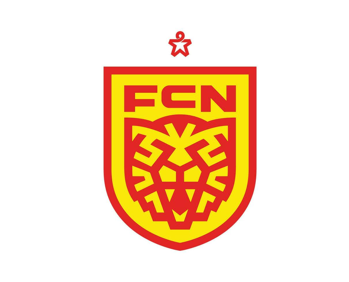 fc Nordsjaelland club símbolo logo Dinamarca liga fútbol americano resumen diseño vector ilustración