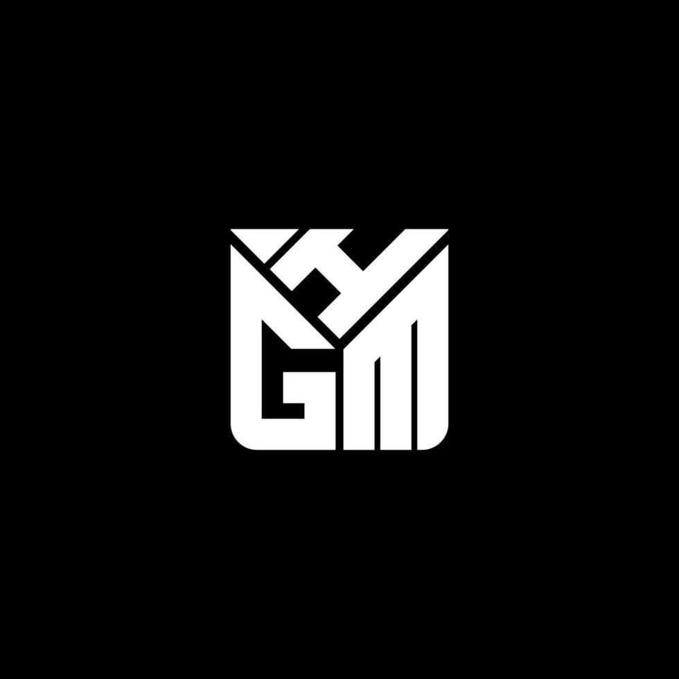 HGM letter logo vector design, HGM simple and modern logo. HGM luxurious alphabet design