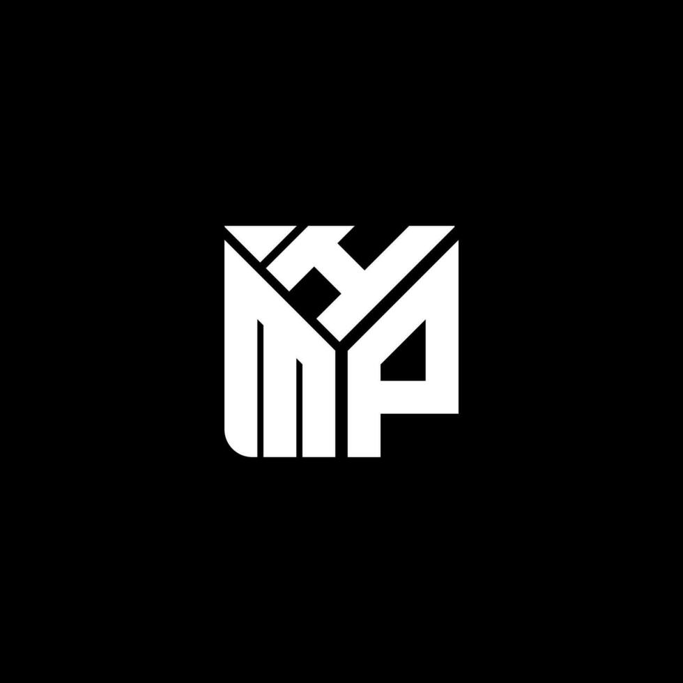 HMP letter logo vector design, HMP simple and modern logo. HMP luxurious alphabet design