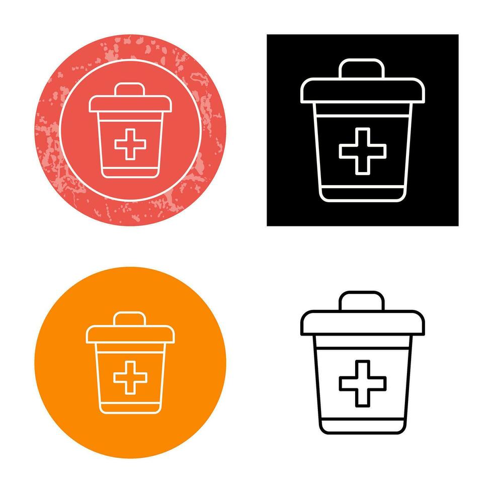 Dustbin Vector Icon