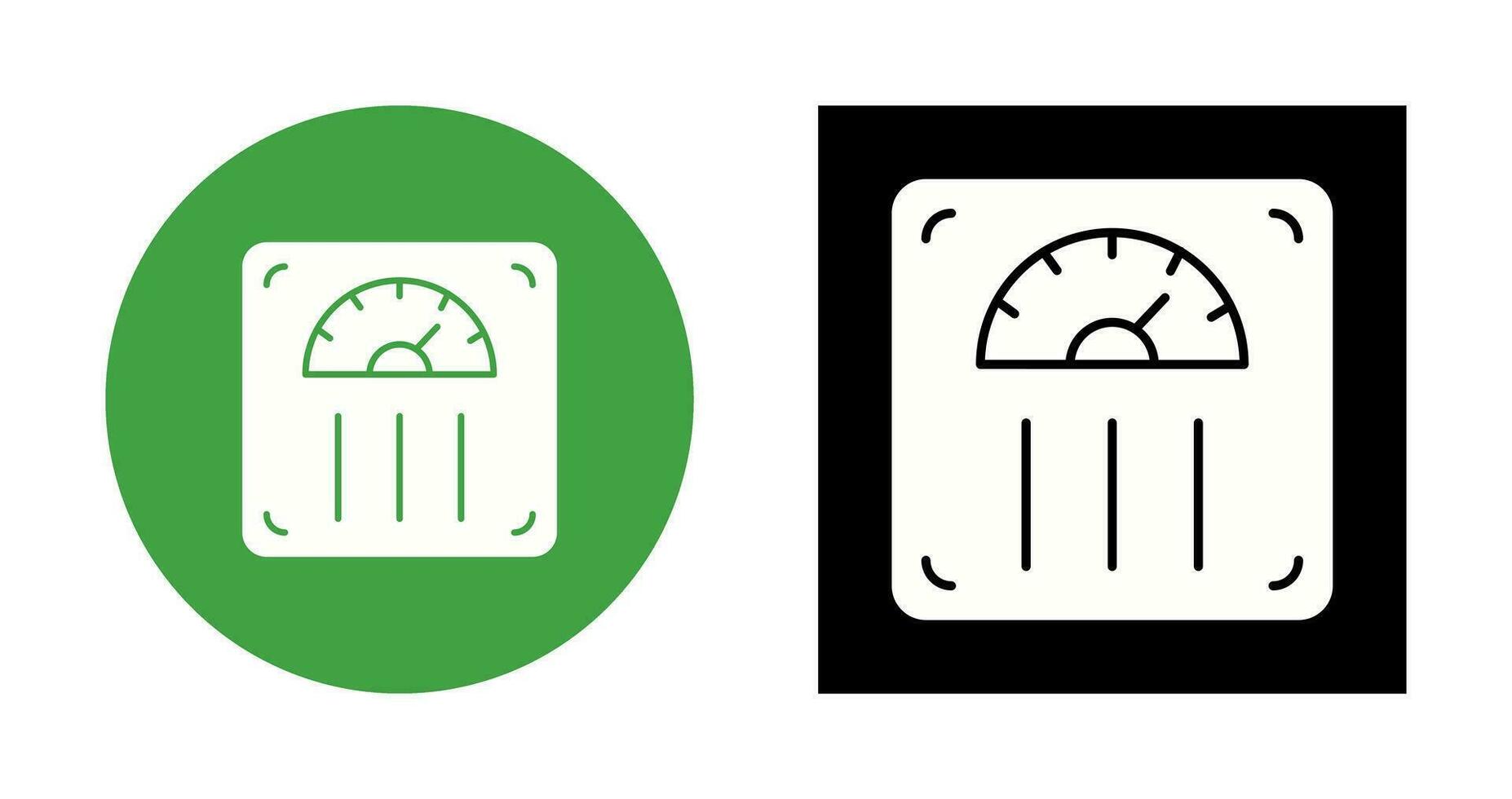 Weight Scale Vector Icon