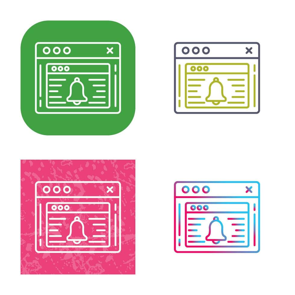 Notification Vector Icon