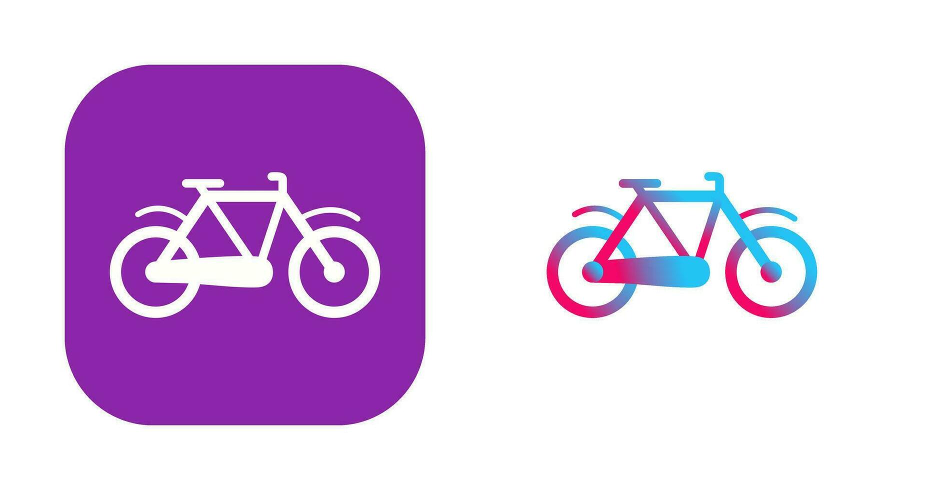 icono de vector de bicicleta