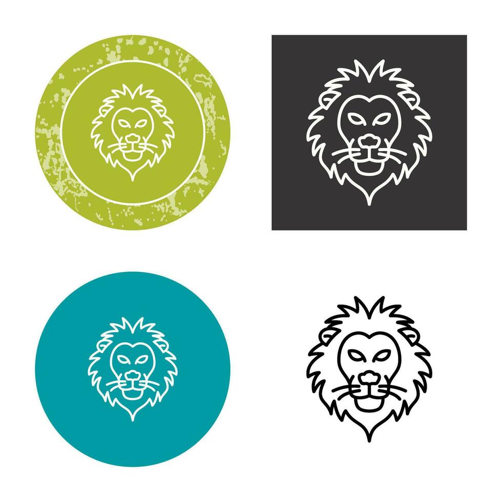 Lion Vector Icon