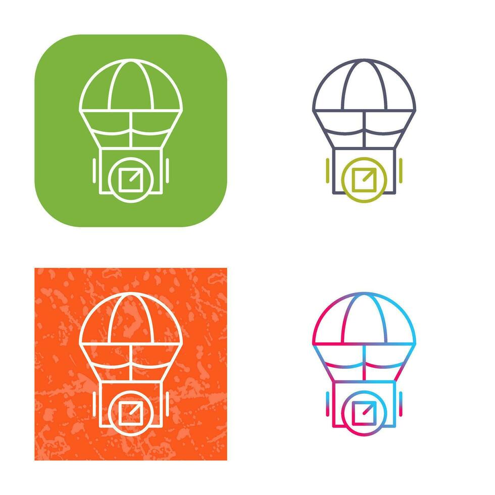 Parachute Vector Icon