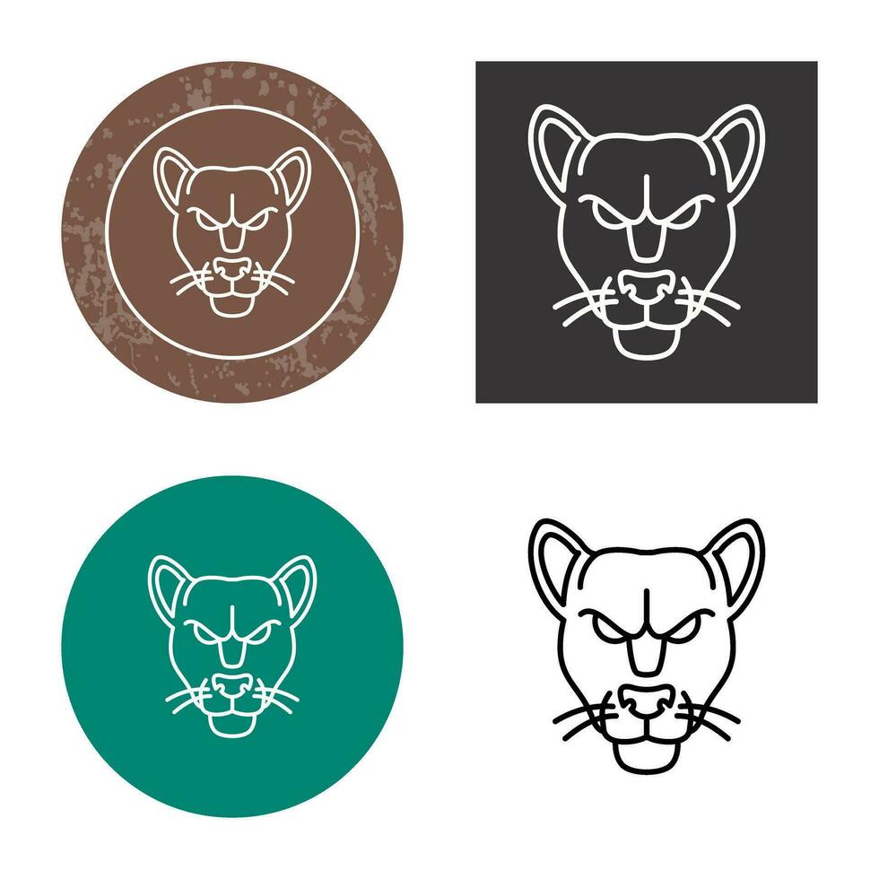Black Panther Vector Icon