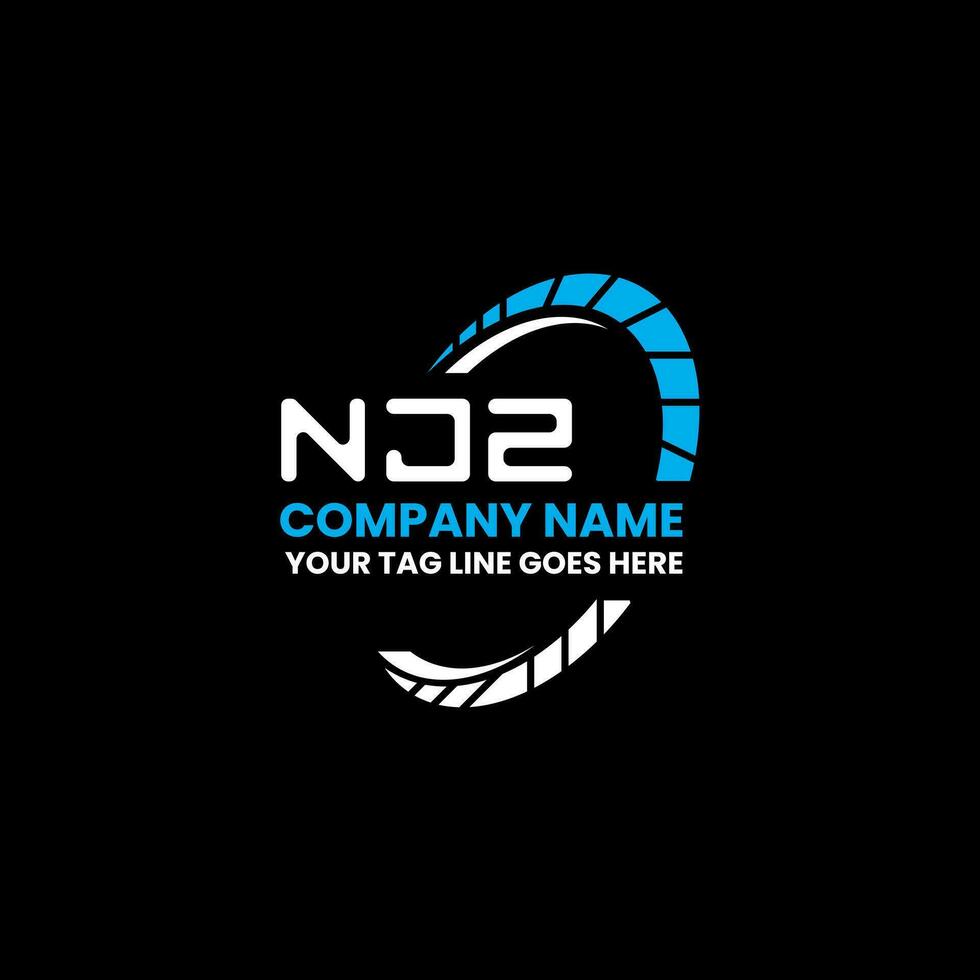 NJZ letter logo vector design, NJZ simple and modern logo. NJZ luxurious alphabet design