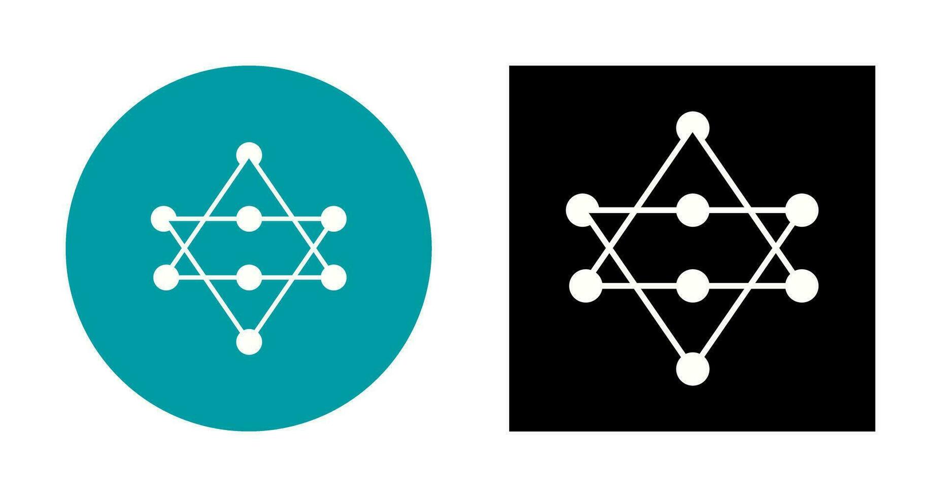 Unique Networks Vector Icon
