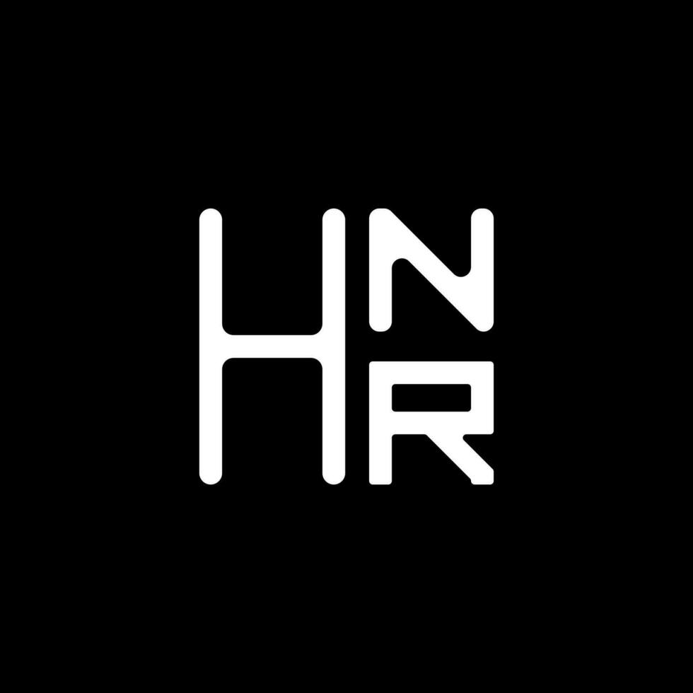 HNR letter logo vector design, HNR simple and modern logo. HNR luxurious alphabet design