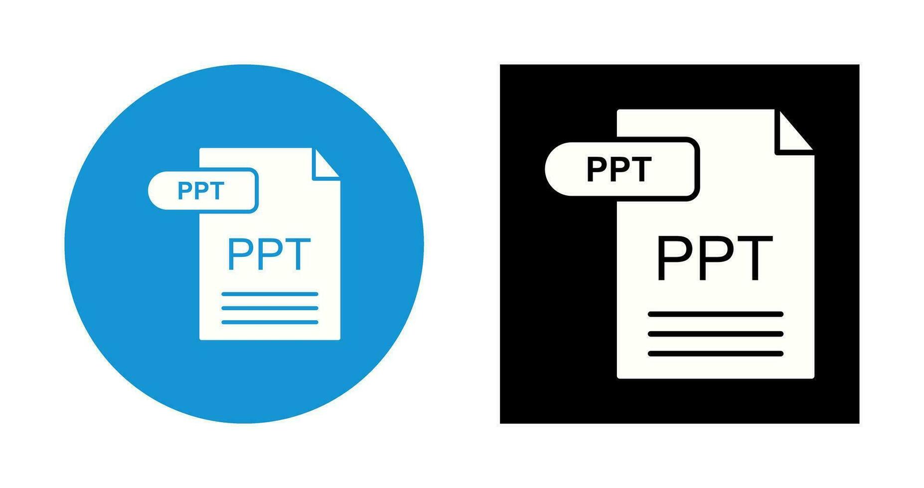 PPT Vector Icon