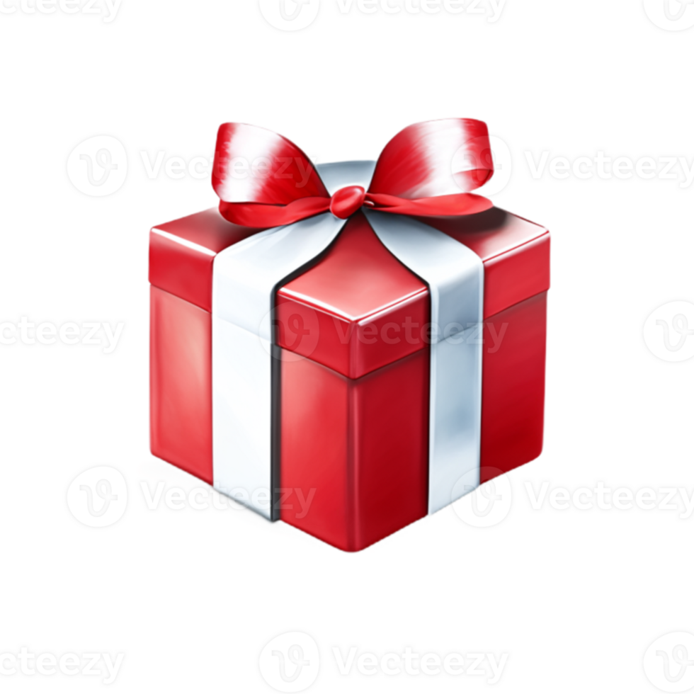 Gift Box Set AI Generative png