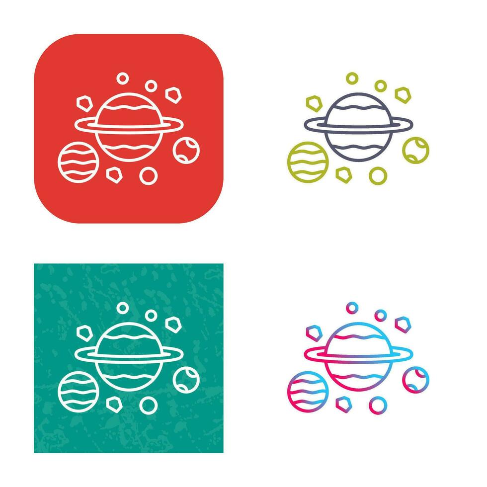 Planets Vector Icon