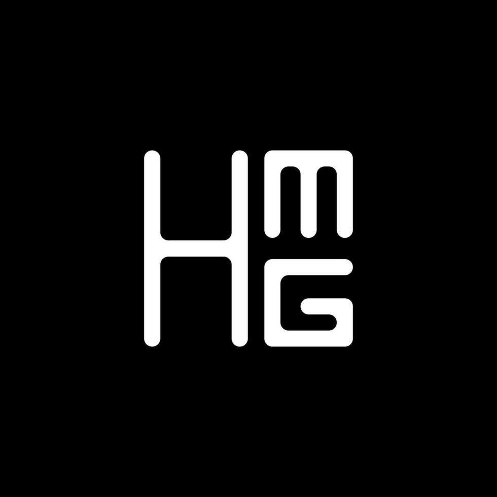 hmg letra logo vector diseño, hmg sencillo y moderno logo. hmg lujoso alfabeto diseño