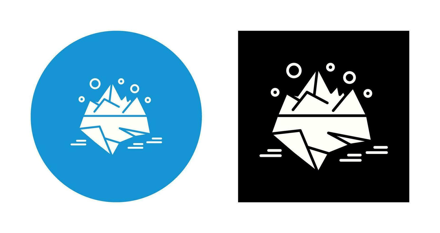 Iceberg Vector Icon