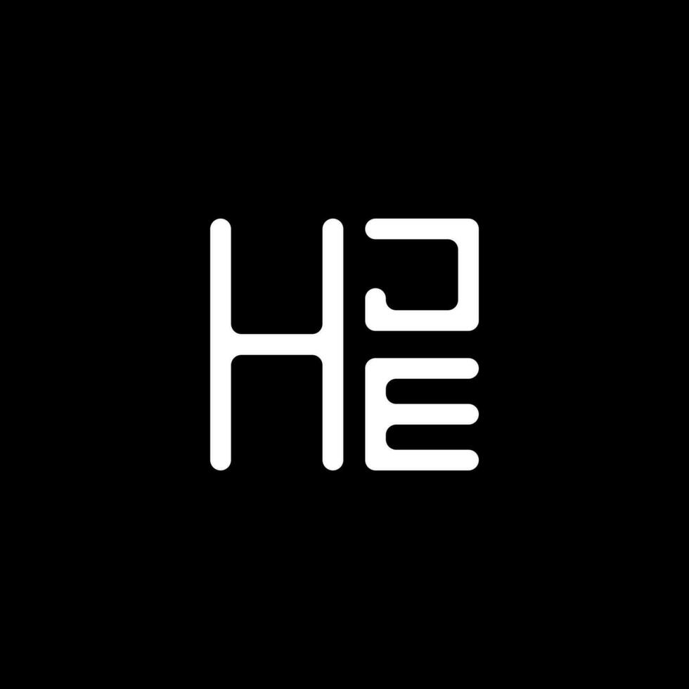 HJE letter logo vector design, HJE simple and modern logo. HJE luxurious alphabet design