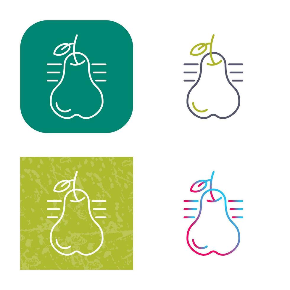 Pear Vector Icon