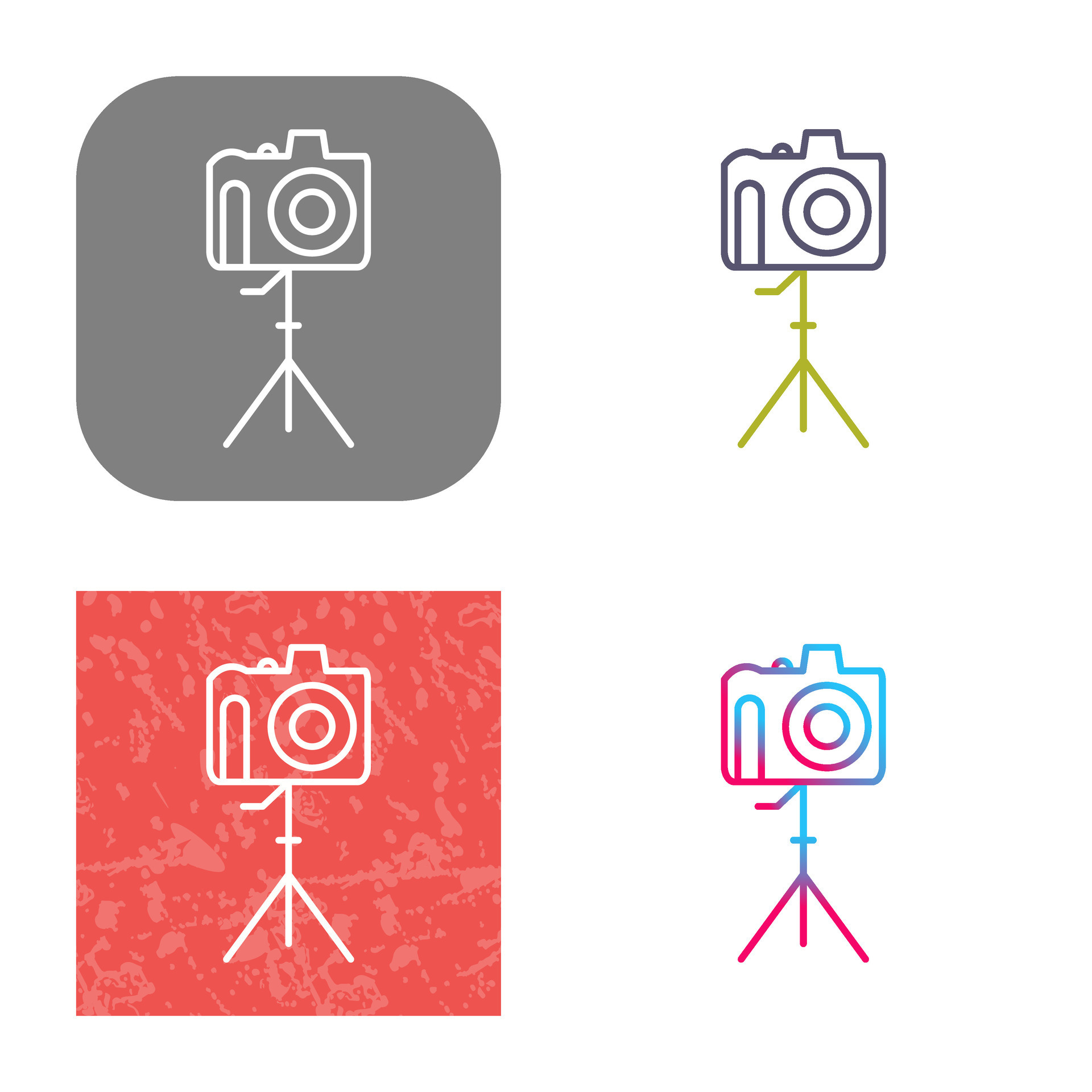 Unique Camera on Stand Vector Icon 29958411 Vector Art at Vecteezy