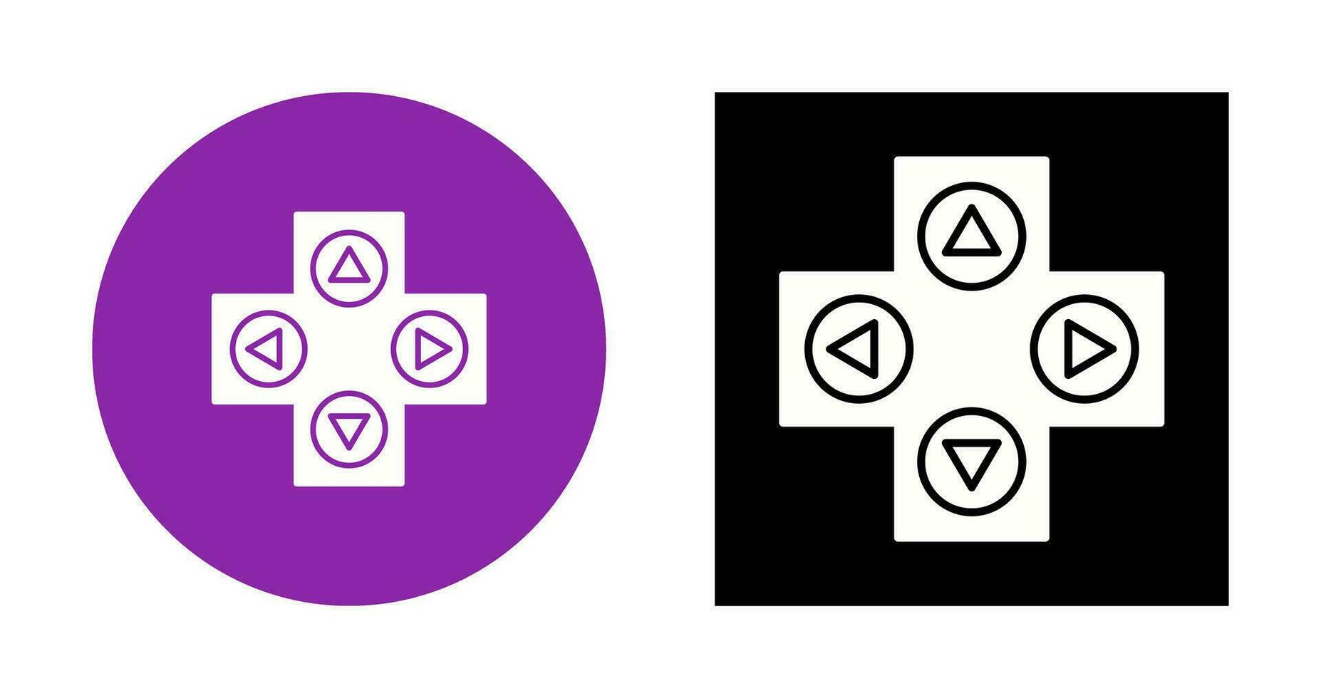Unique Gaming Control Vector Icon