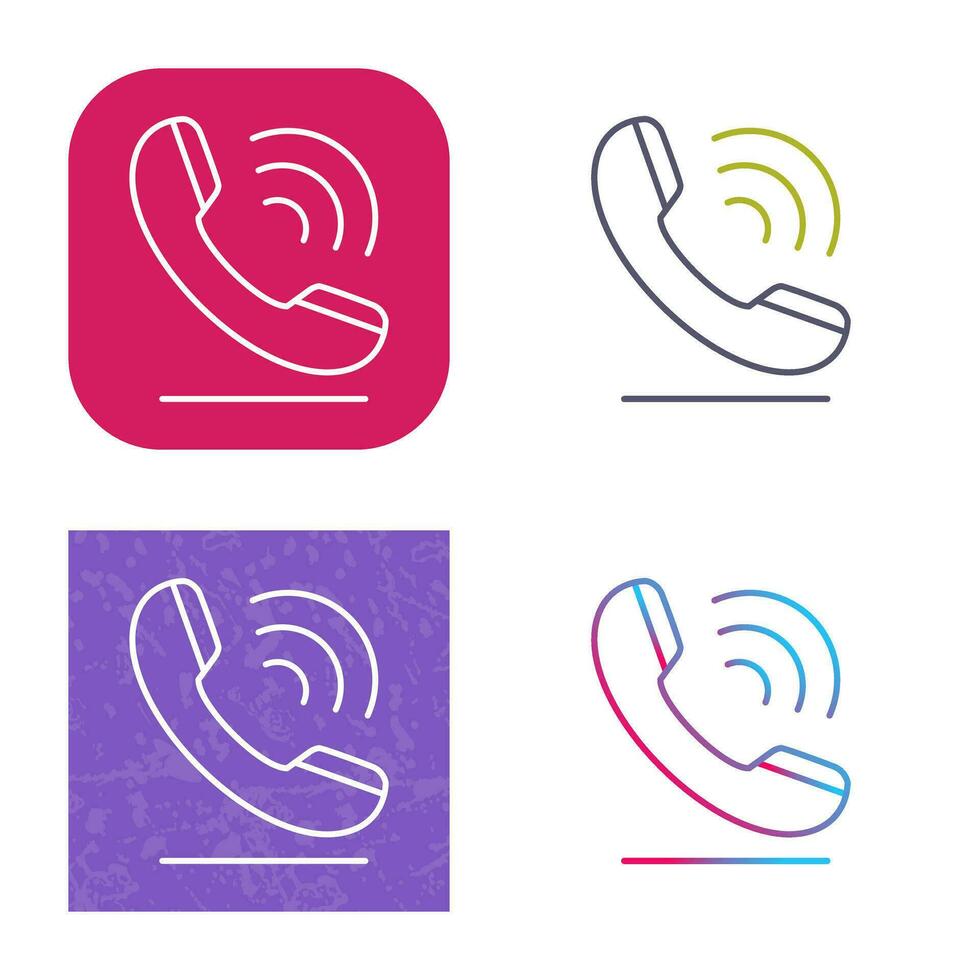 Phone Call Vector Icon