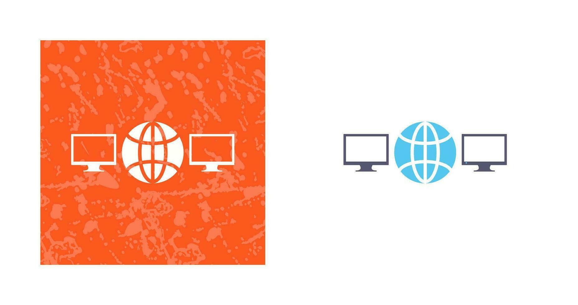 Unique Networks Vector Icon