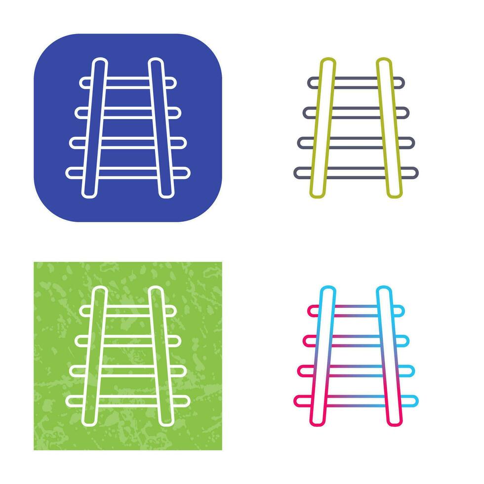 Train Tracks Vector Icon