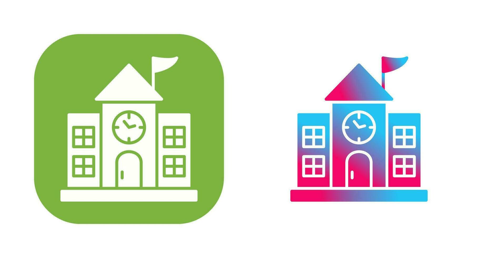 University Campus Vector Icon