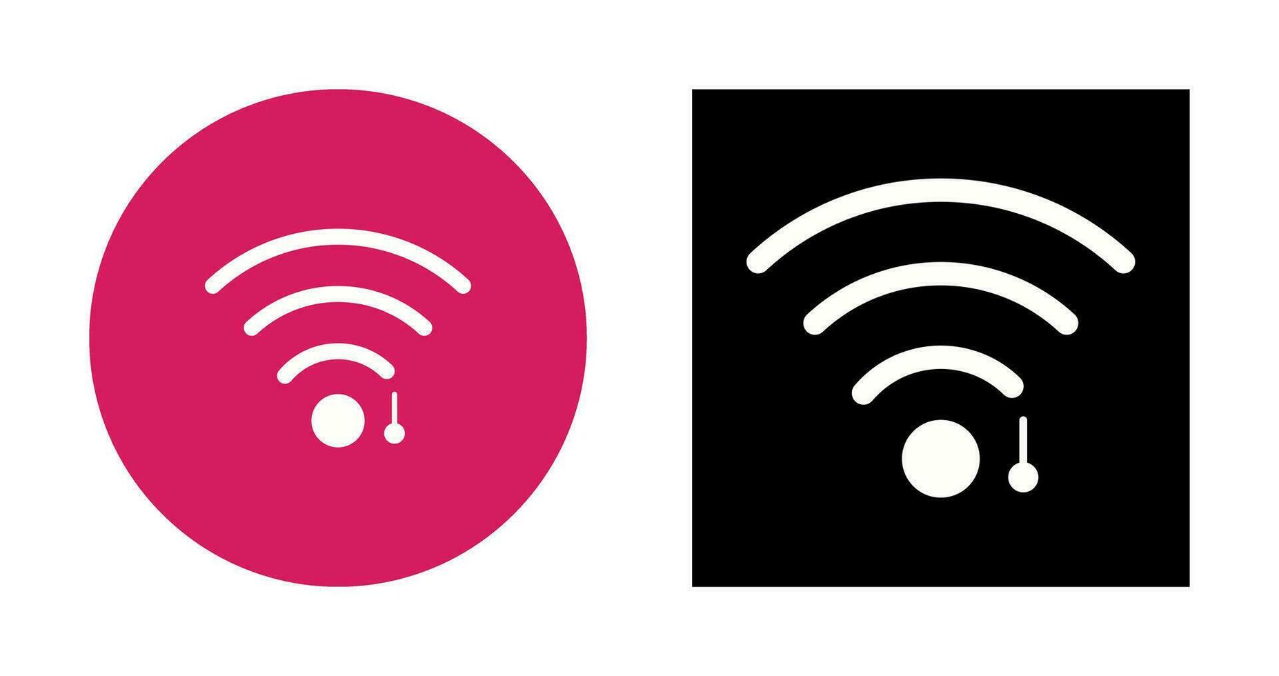 Unique WiFi Sign Vector Icon