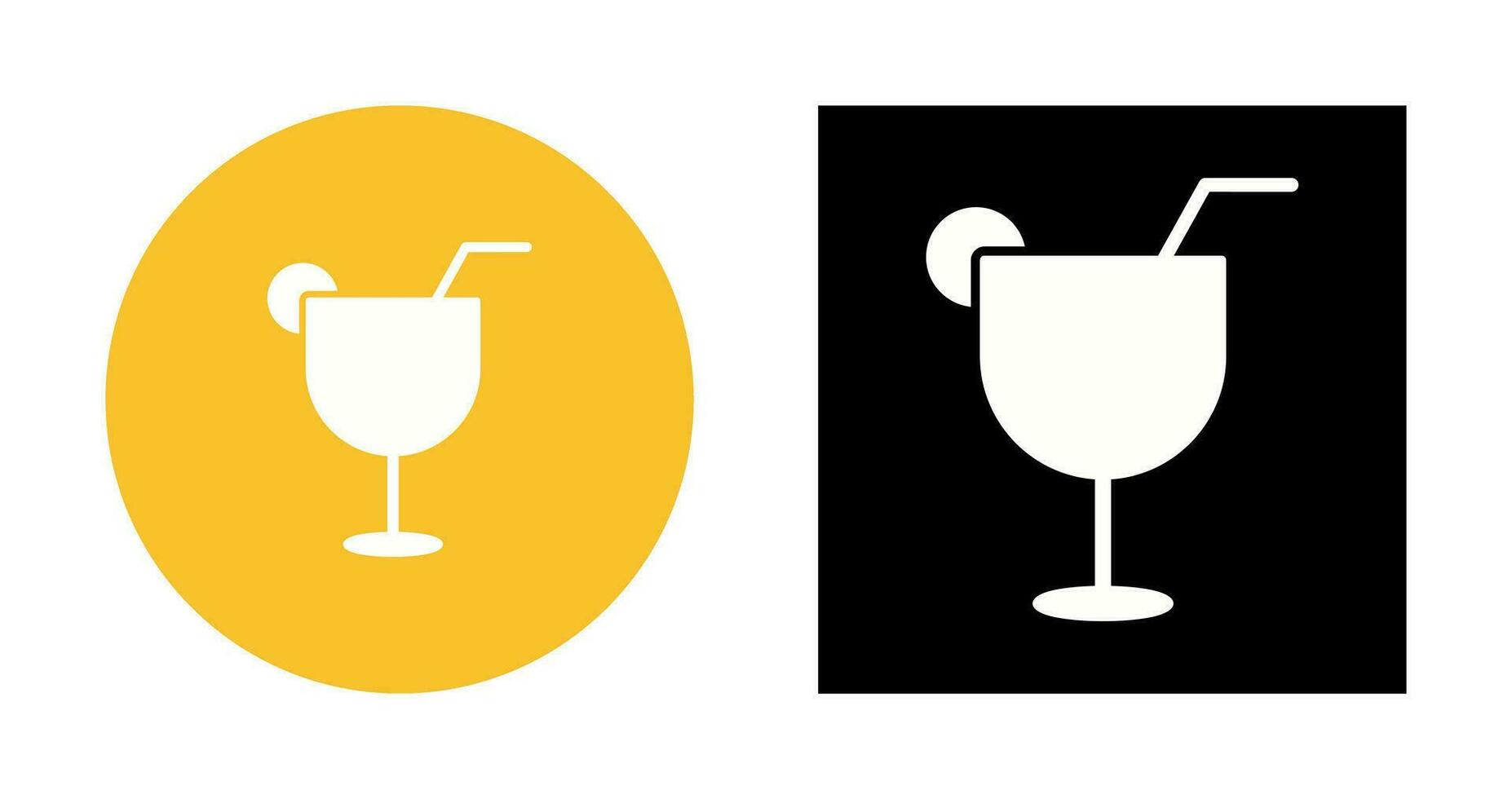 Unique Drinks Vector Icon