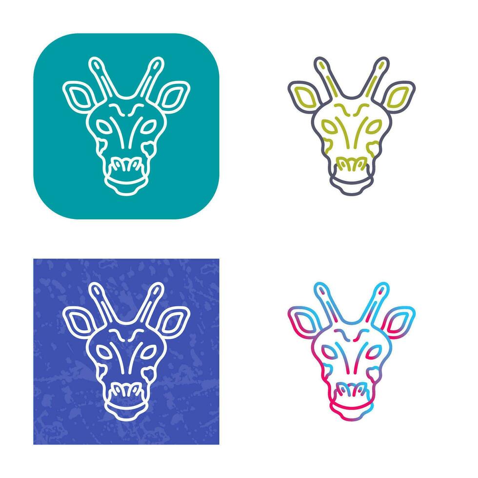 Giraffe Vector Icon