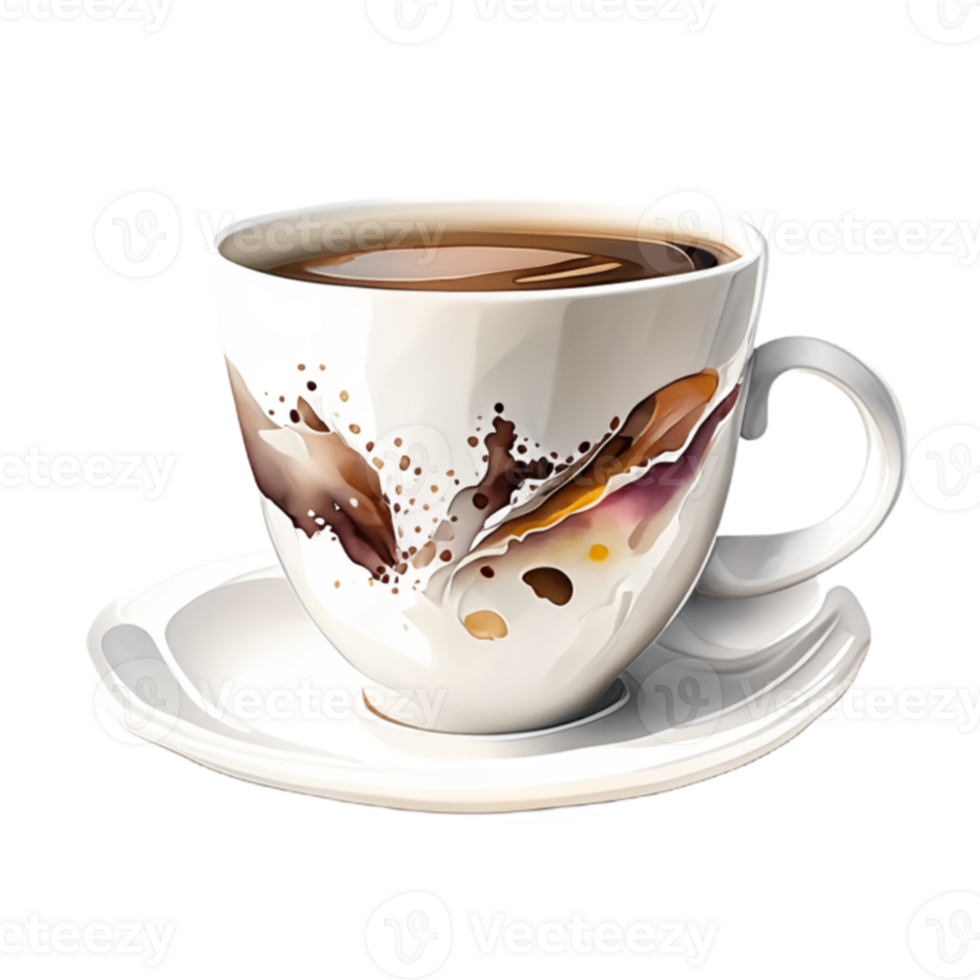 Coffee Cup Hot AI Generative png
